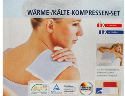 Sensiplast Wärme /Kälte Kompressen Set / Wärme und Kälte -bewährte Heilkräfte der Natur