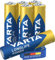 Varta 4903121446 Longlife Power (High Energy) Batteria Alcalina, Ministilo AAA LR03, Confezione da 6 Pile - Il design può variare, Confezione