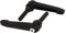 sourcing map M8 x 30mm Gewinde Verstellbare Klemmhebel Griff Handgriff verstellbarer Griff – Schwarz 2 Stück