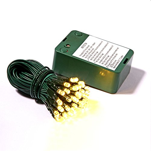 Vickerman LED Battery Operated Sensor X11G236, 35-Light, Warm White