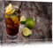 Pixxprint Cuba Libre Original, Größe: 120x80cm, Leinwandbild, fertig gespannt, Wandbild, Dekoration, Kunstdruck, kein Poster