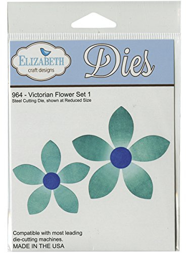 Elizabeth Craft Designs Steel Metal Die, Victorian Flower
