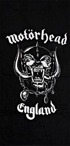 for-collectors-only Motörhead Handtuch England Strandtuch Warpig Skull Logo Bath Towel Badetuch