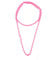 Mytoptrendz® Girl's Long Rope Bead Necklace Pink