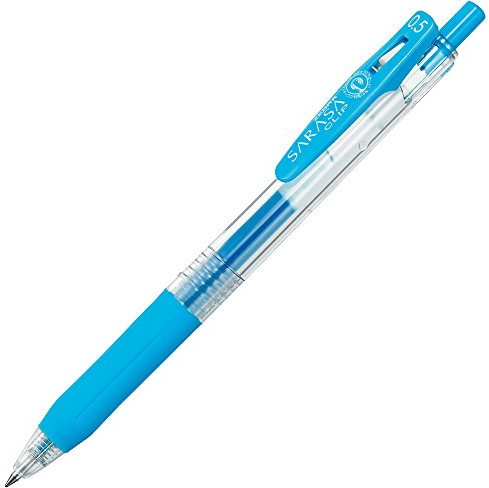 ZEBRA Sarasa Clip Pen 0.5 mm, Light Blue (JJ15-LB)