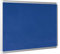Bi-Office Filztafel New Generation, Pinnwand mit Aluminiumrahmen, 90 x 60 cm, Blau