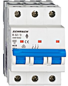 Leitungsschutzschalter, LS-Automat B32/3-polig VDE