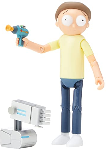 Funko Rick And Morty Morty 5-Inch Articulated Action Figure - Rick & Morty - Sammlerstück - Geschenkidee - Offizielle Handelswaren - Für Jungen, Mädchen, Kinder & Erwachsene - Movies Fans