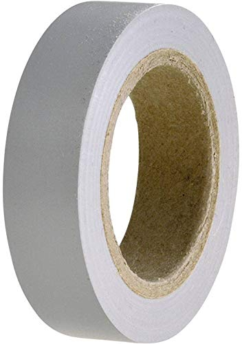 Hellermann Tyton HTAPE-flex15 – 15 x 10 innen und außen 10 m PVC grau Klebeband
