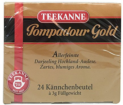 Teekanne Pompadour Gold (24x3g Packung)