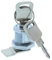 ToniTec Briefkastenschloss Hebelzylinder Lock mit Schlüssel universal M19 x 20mm