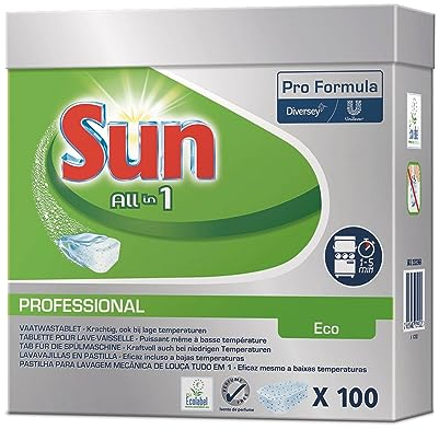 Sun Professionnel Tout en Un ECO Détergent pastilles