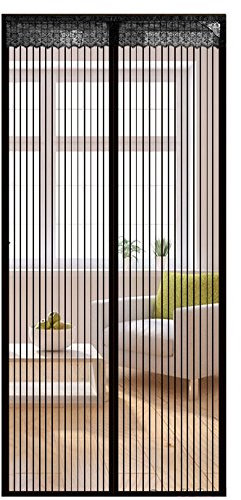 Icegrey Zanzariera Magnetica Per Porte Finestre Tenda Zanzariera Con Magneti Rete Anti Zanzare Zanzariera Nero 100x240cm