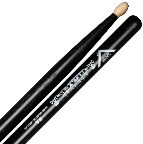 Vater Percussion 5A Drumsticks, Wood Tip, Eternal Black