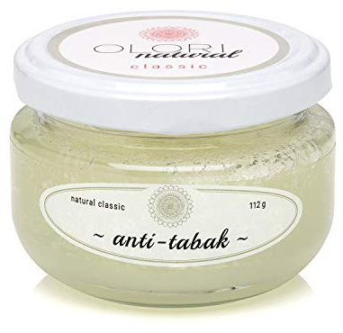 Duftöl Anti-Tabak im Glas - Raumduft mit ätherischen Ölen - langanhaltend - neutralisiert Tabak Geruch - 100% Natürlich & Reiner Lufterfrischer im Duftglas für Wohnung - Ideal gegen Rauchgeruch (112g)