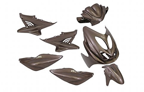 Verkleidungsset YAMAHA Aerox/Nitro 9-teilig Braun