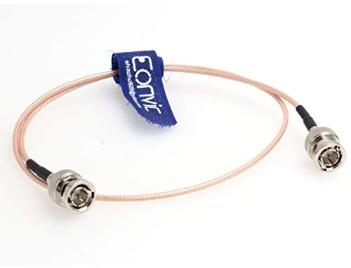 Cavi Eonvic, dalla lunghezza personalizzabile, cavo maschio per video LanParte HD-SDI, HD, SDI, cavo di prolunga HD, lunghezza: 60 cm, per telecamere BMCC, BMPC, Hyperdeck.