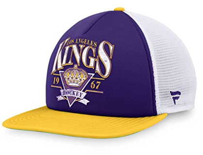 Fanatics - NHL Los Angeles Kings True Classic Foam Front Trucker Snapback Cap