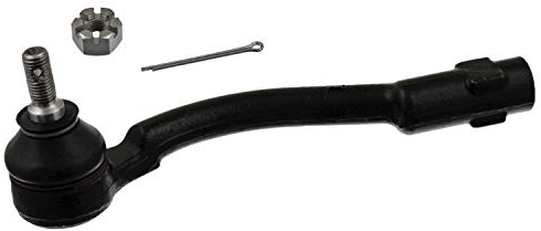 febi bilstein 41933 Spurstangenendstück mit Kronenmutter und Splint , 1 Stück