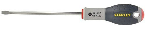 Stanley FMHT0-62642 Screwdriver Flared with Soft Grip, Multicolor