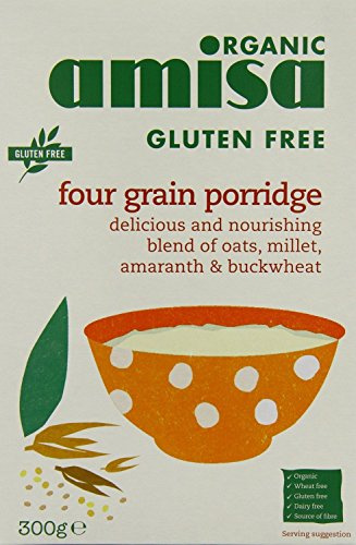 Amisa Organic Gluten Free Four Grain Porridge 300g