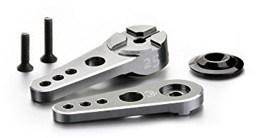 Absima 2030032 - RC Car Aluminium Servo Horn 25Z 3-in-1