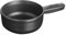 STAUB 1461223 Mini Cheese Fondue Pot, Cast Iron, Matte Black