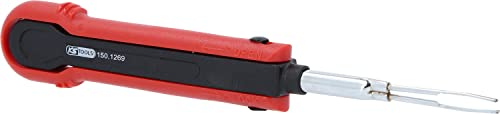 KS Tools 150.1269 Entriegelungswerkzeug für Flachstecker/Flachsteckhülsen 2,8 mm, 4,8 mm, 5,8 mm, 6,3 mm (AMP Tyco JPT, AMP Tyco SPT, AMP Tyco, TAB, Delphi HVF2, GHW DFK, GHW MDK 3)