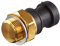 HELLA 6ZT 007 837-031 Termocontatto, Ventola radiatore, 12V, 3a... poli, Spina piatta, avvitato, Uscita doppia/Contatto di chiusura