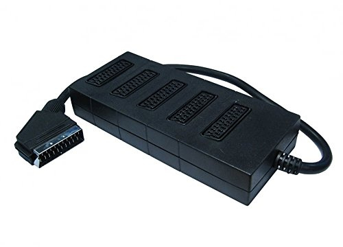 Consoletronic SCART Splitter Adapter - 1 to 5-5 way