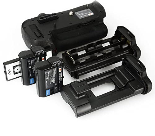 DSTE® Pro IR Remote MB-D12 Vertical Battery Grip + 2x EN-EL15 for Nikon D800 D810 D800E D800S SLR Digital Camera