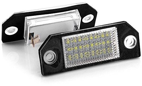 KATUR 1 Paar Kennzeichenbeleuchtung, LED-Licht, 6 W, 12 V, 24 LEDs