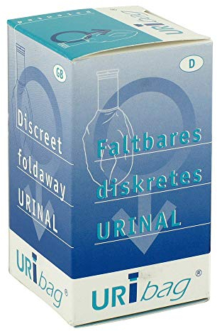 URIBAG Urinflasche faltbar für Männer 1 St
