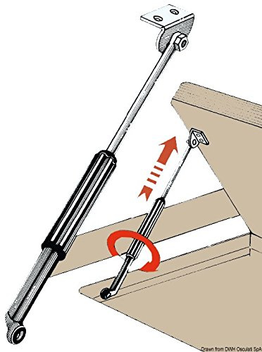OSCULATI Compas télescopique 220/480 mm