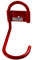 Wurko Cor Cinq Soporte Bicicleta, Unisex adulto, Rojo, 15cm