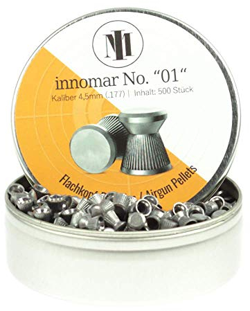 No.01 Diabolos InnoMar Flachkopf geriffelt 4,5mm 500 Stück