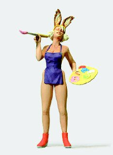 Preiser 1/87 th – pr29072 – Modelleisenbahnen – Damen Bunny