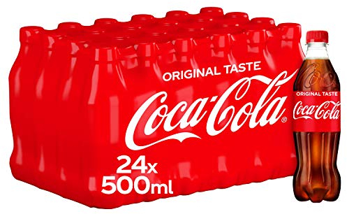 Coca Cola Classic PET Cola 500 ml (Pack of 24)