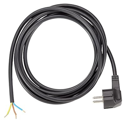 Bachmann 305.185 Schuko-Zuleitung, 3G1,50, 3 m, schwarz