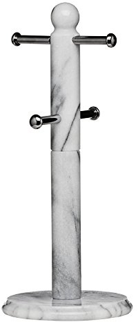 Premier Housewares 4-Cup Mug Tree, Marble