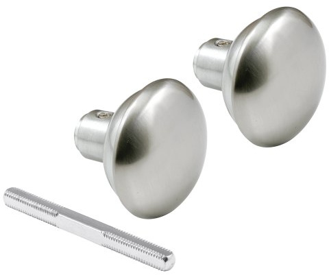 Prime-Line E 2498 Solid Brass Vintage Door Knob Spindle Set
