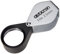 Opticron - Lente d'ingrandimento pieghevole in metallo, dimensioni: 10 x 23 mm
