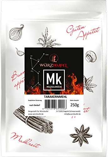 Tarakernmehl, Tara Gum E 417, Tara Kernmehl hochviskos, Peruanisches Johannisbrotkernmehl, pflanzliches Verdickungsmittel. Beutel 250g.