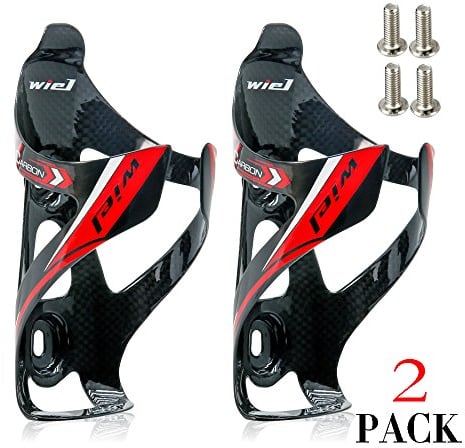Wiel Flaschenhalter Fahrrad, MakeTheOne Voll Carbon Fiber Fahrradflaschenhalter Trinkflaschenhalter Lightweight Wasserflaschenhalter Flasche für MTB & Rennrad