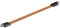 Goobay 67246 Câble Passe Fenêtre SAT, Extrêmement Plat, 0.3mm Diamètre de la Gaine du Câble, 0.5m Câble Longueur