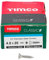 TIMCO Vis multi-usages classique 4,0 x 20 - Inox A2 - Boîte de 200