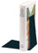 Leitz Buchstütze 5298-95 (B)125 x (H)140 x (T)145 mm, schwarz
