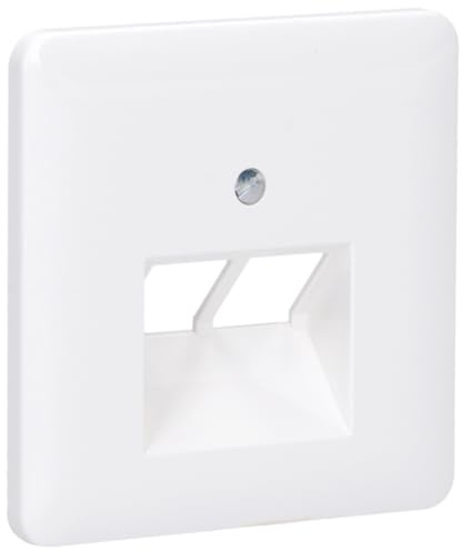JUNG CD569-2UAWW Abdeckung für IAE/UAE-Dose Alpinweiß Serie CD