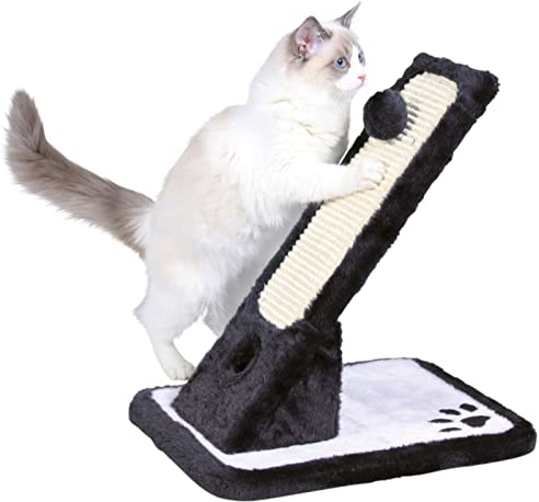 Trixie 43115 Kratzbrett, 30 × 42 × 40 cm, schwarz/creme