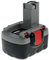 Batteria per Bosch Trapano avvitatore PSR 14,4VE-2 O-Pack Cellule giapponesi, 14,4V, NiMH